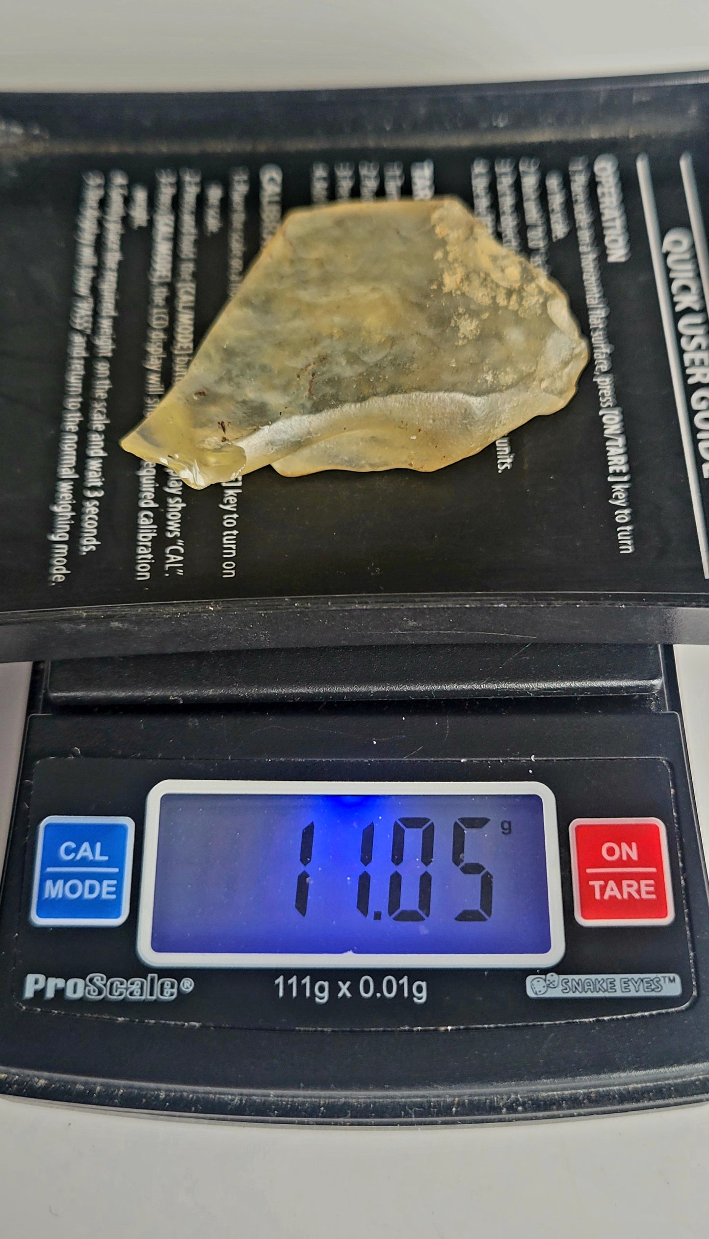 11.5g Libyan Desert Glass