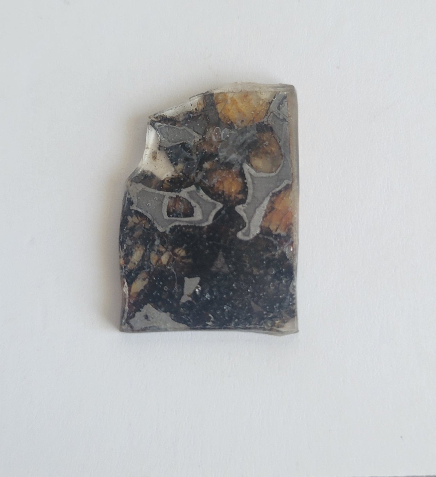 4.2ct Sericho Pallasite Meteorite Slice