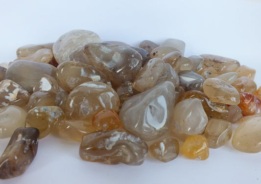 Bundle of Polished UV Reactive Chalcedony/Agates