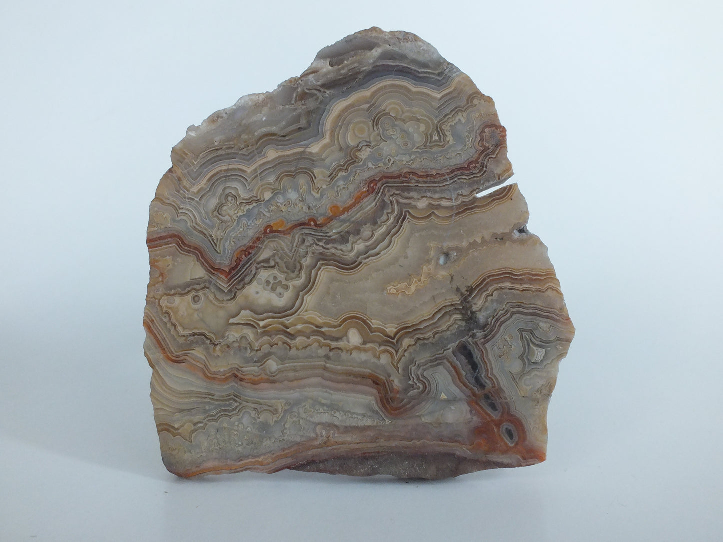 74.44g Mecian Crazy Lace Agate Slab