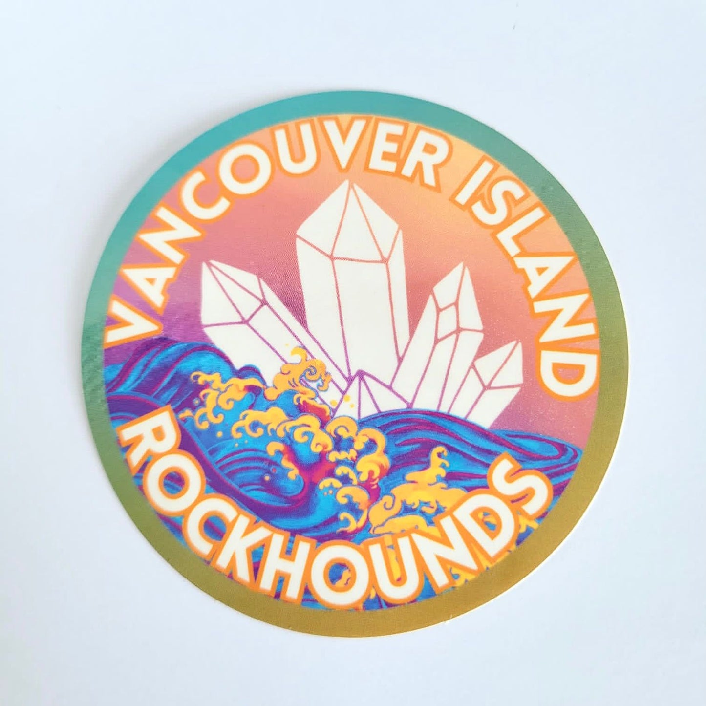 Vancouver Island Rockhound Sticker