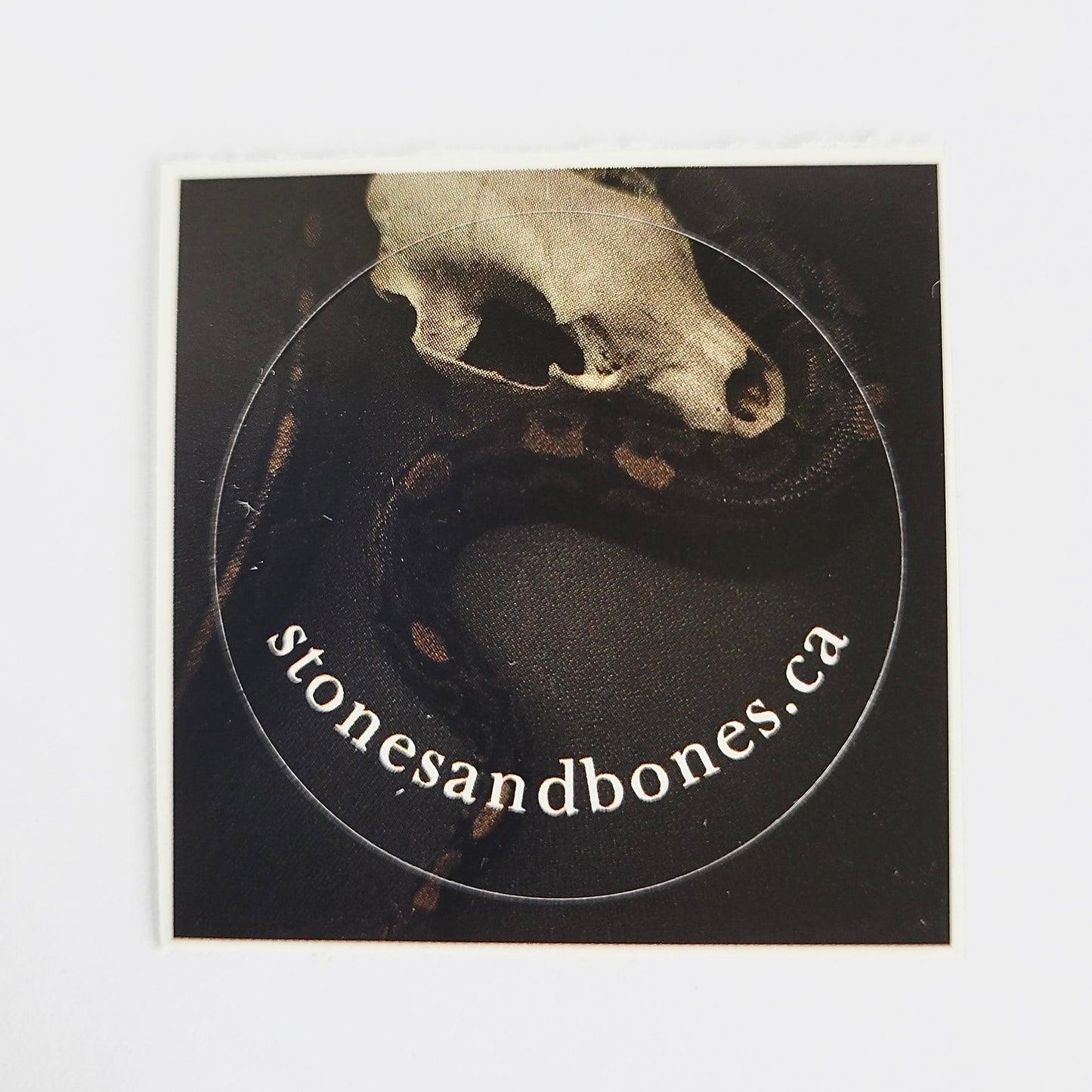 Stonesandbones.ca Sticker