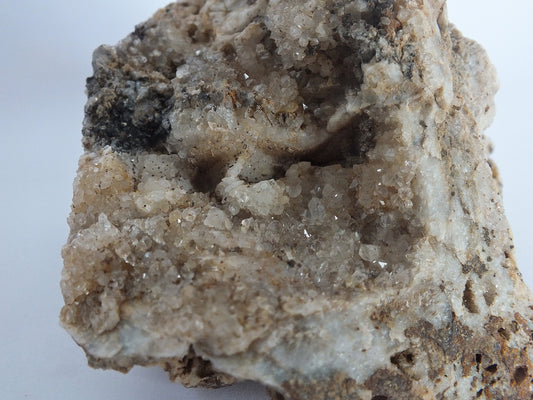 Druzy Quartz/Calcite Cluster