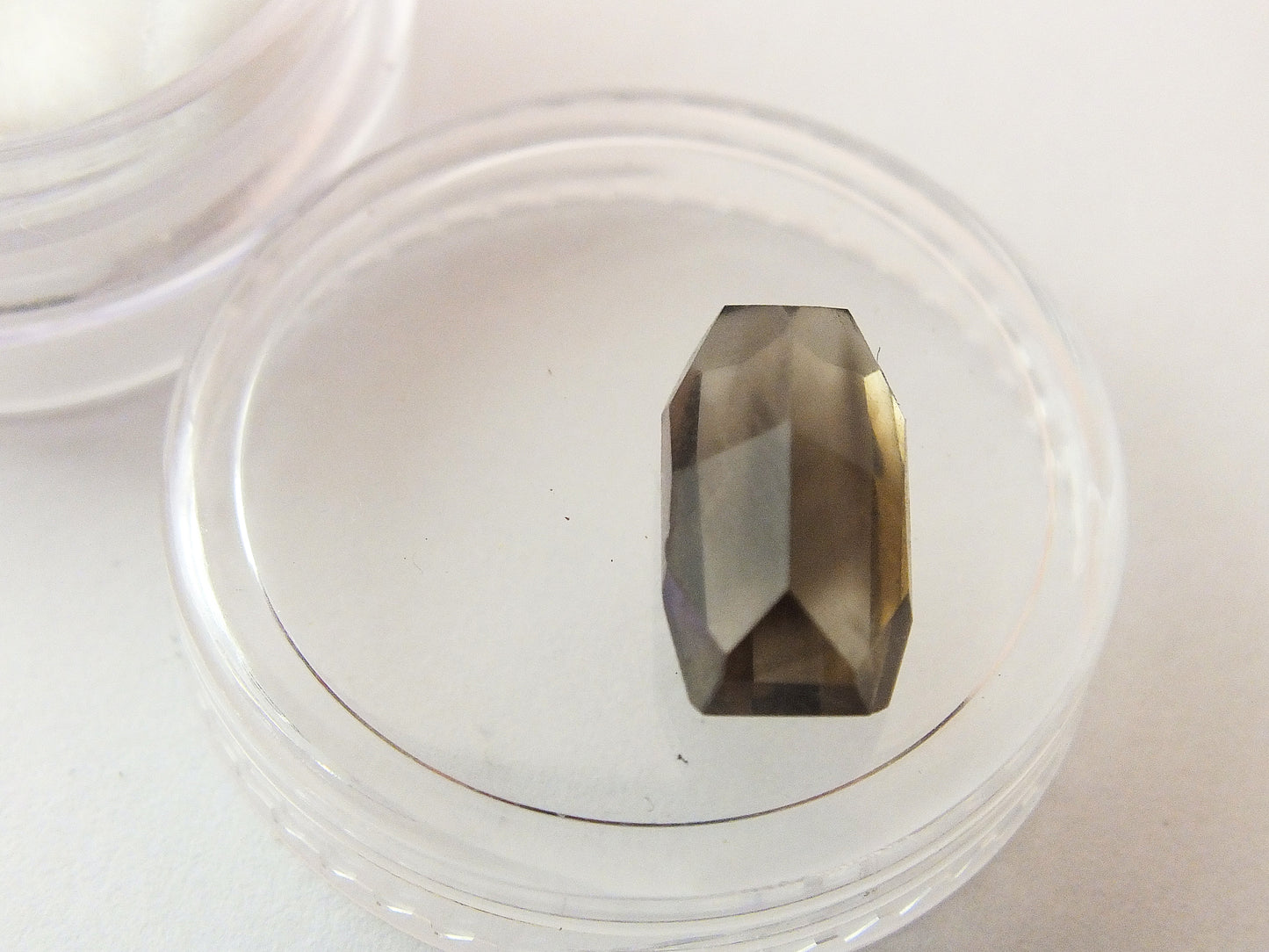 4.1c Emerald Cut Smoky Quartz