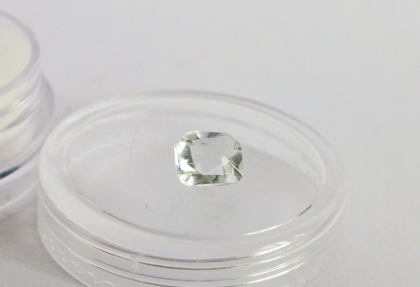 0.85c Rectangular Cut Aquamarine