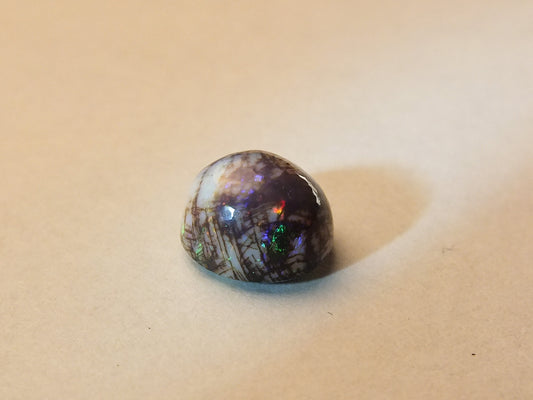 0.8cm Fire Opal Cabochon