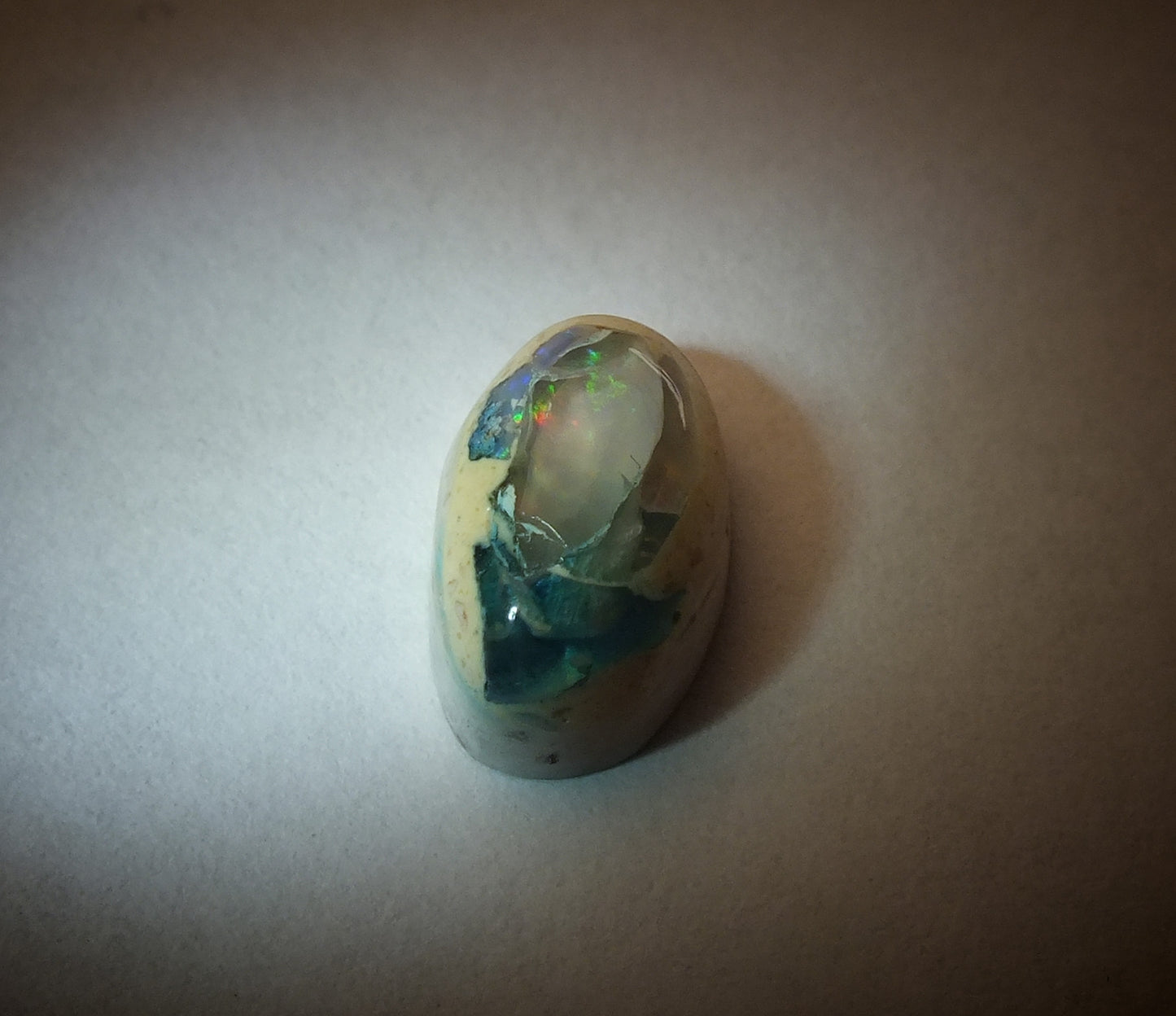 1.2cm Beach Opal Cabochon