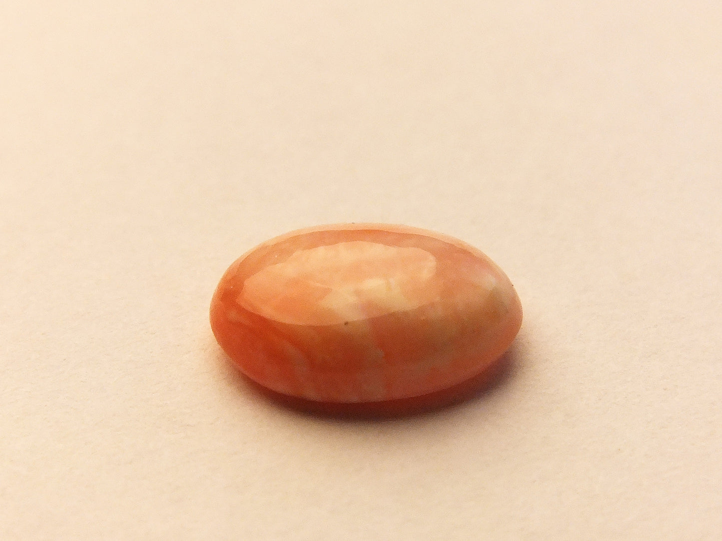 1.5c Peach Opal Cabochon