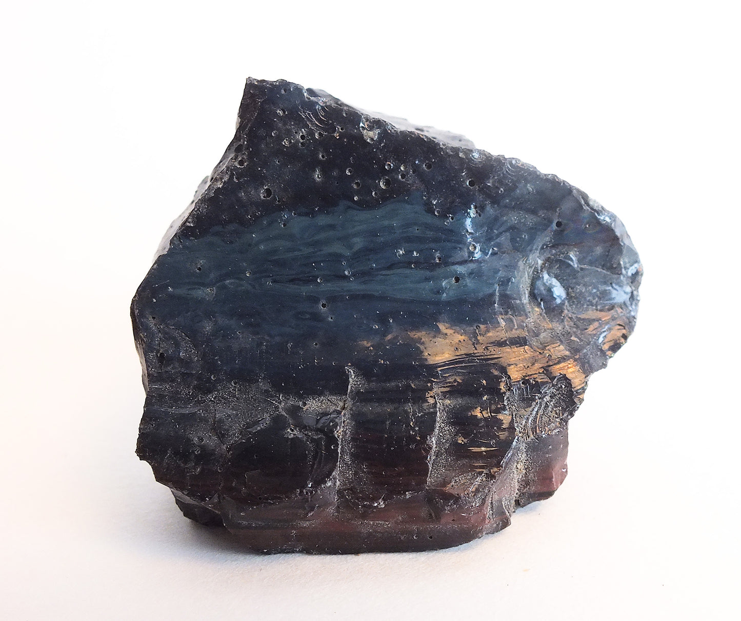 Middle Ages Blue Antiq Slag Piece